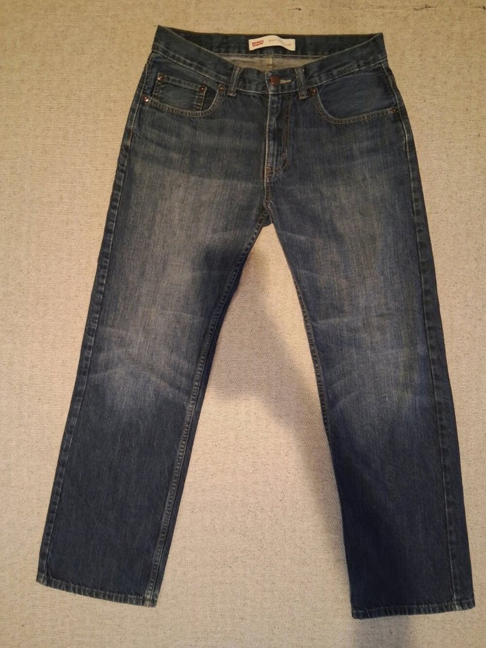 Levi’s 505 Regular Fit Jeans Dark Blue W29 L29